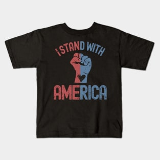 I Stand With America Kids T-Shirt